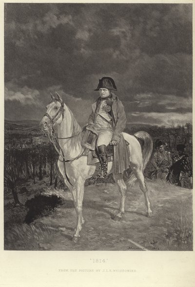 Retrato de Napoleão Bonaparte de Jean Louis Ernest Meissonier
